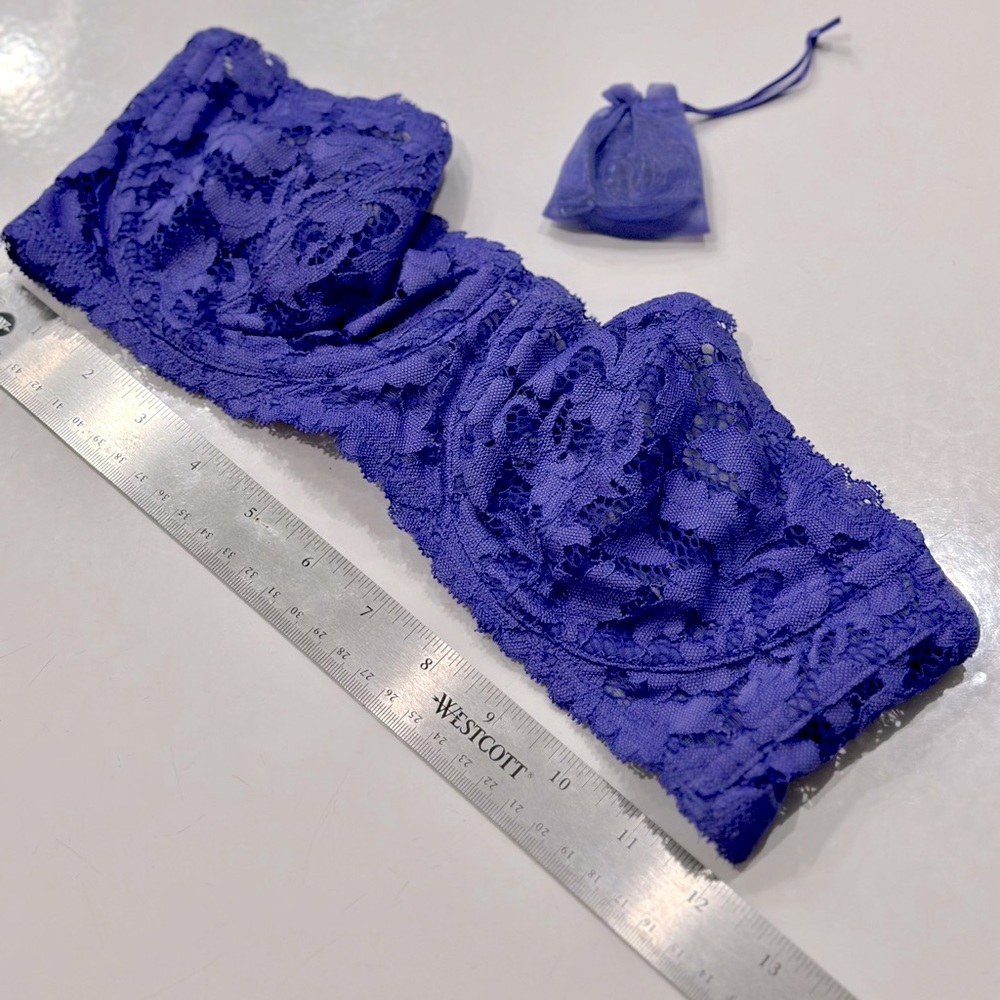 NWOT•FP Purple Lace Bra (36B)